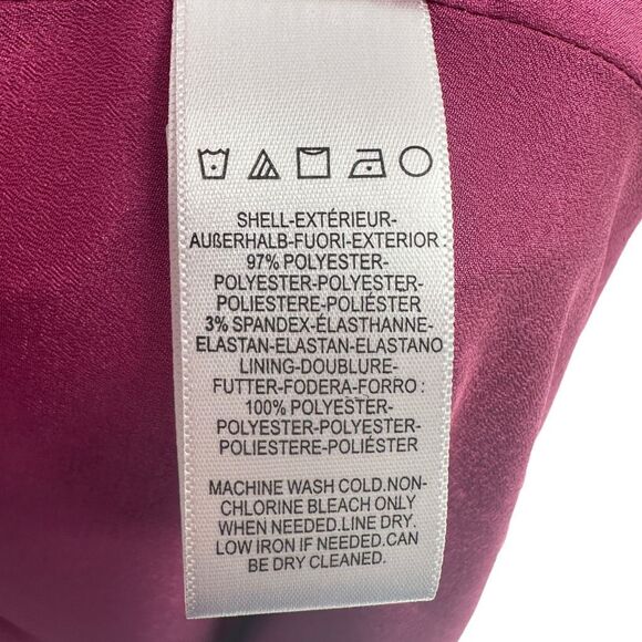 Dress the Population Monroe Hibiscus Side Slit Gown Dress Size Large Prom Formal - Picture 9 of 13